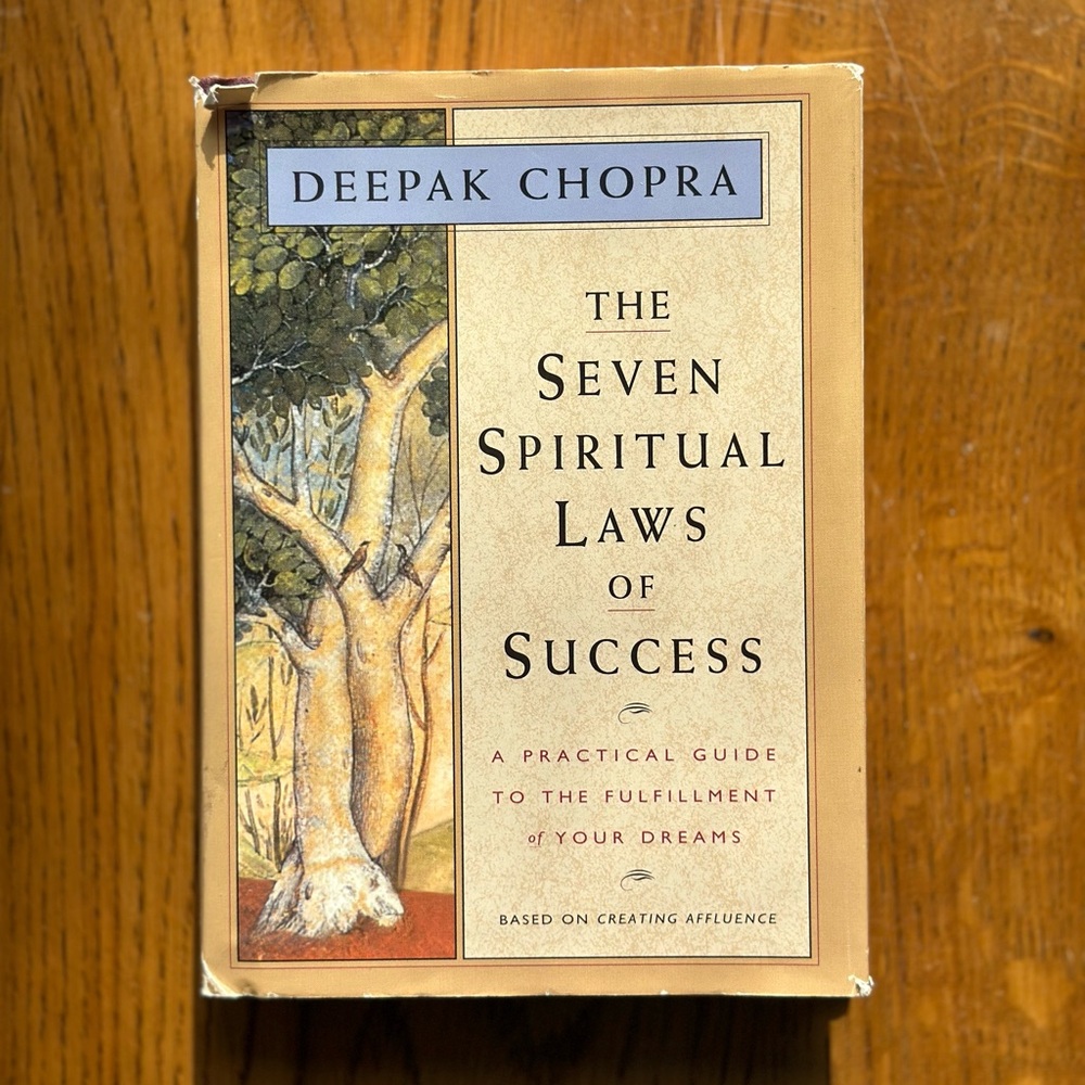 The Seven Spiritual Laws of Success Book by Deepak Chopra
